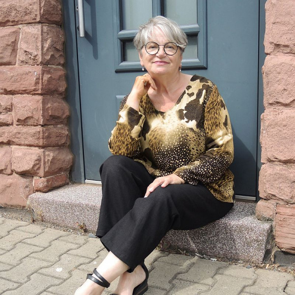 Vævet viskose "Akita"