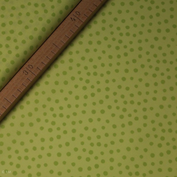 Bomuld “Junge Linie“ grøn konfetti