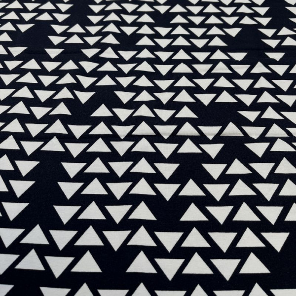 1 m Bomuldsjersey “Verat“ mørkeblå