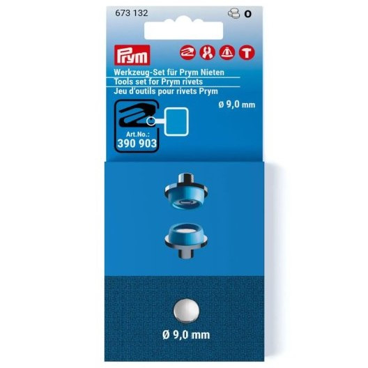 Werkzeug-Set für Prym Nieten Ø 9,0 mm