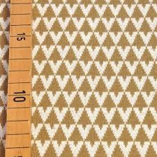 BIO-Jacquard “Triangle, sand“