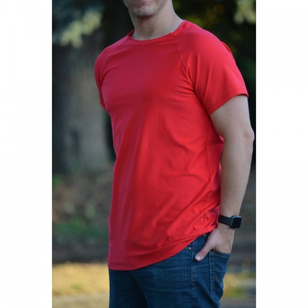 Snitmønster til mænd "Basic raglan Shirt" str S - XXXXL