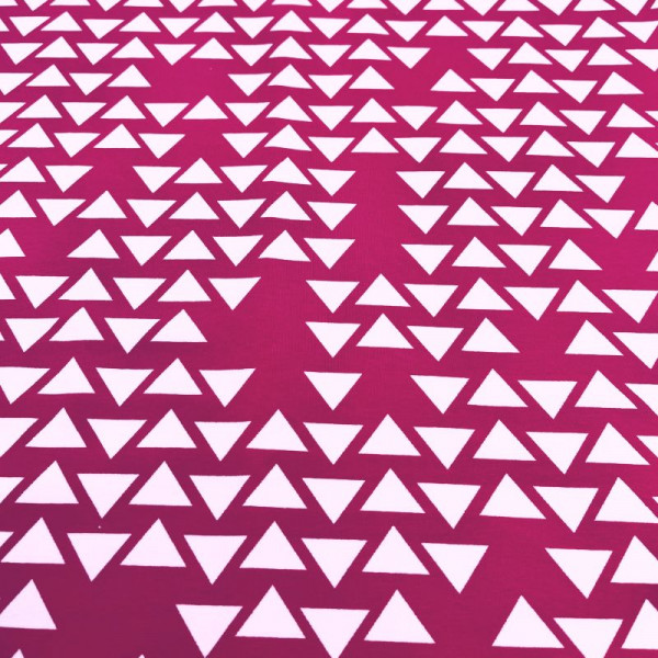 1 m Bomuldsjersey “Verat“ pink