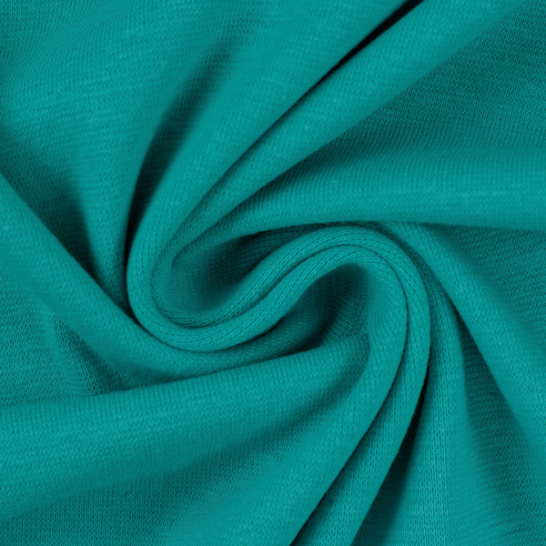 1m French Terry "Maike" aqua col.746