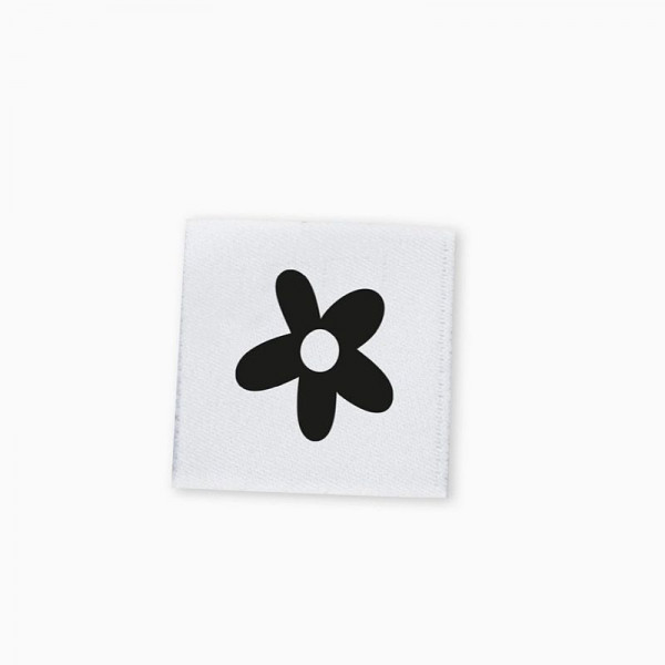 Label "Blume" 20 x 20 mm