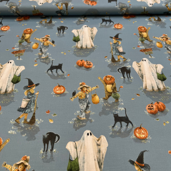 Baumwollstoff "Trick or treat" von Riley Blake