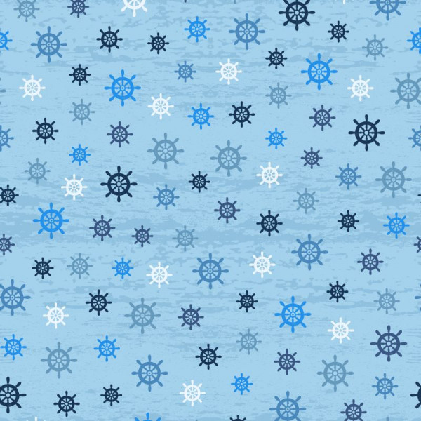 Bomuld "Follow the Wave" 065