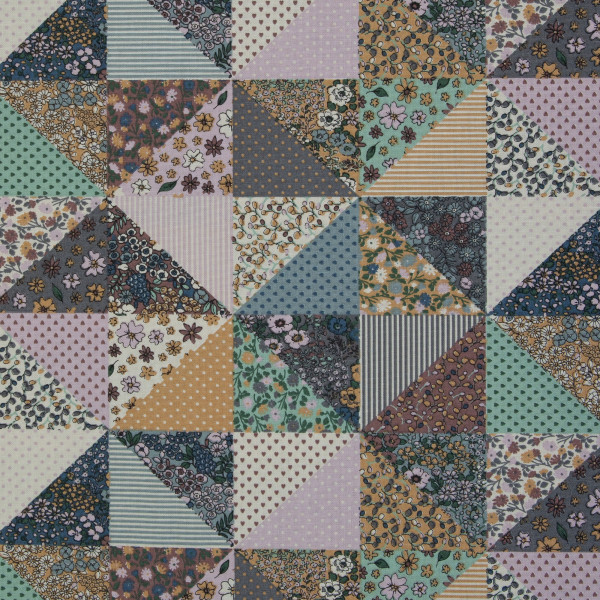 Dekorationsstof "Toni" Patchwork