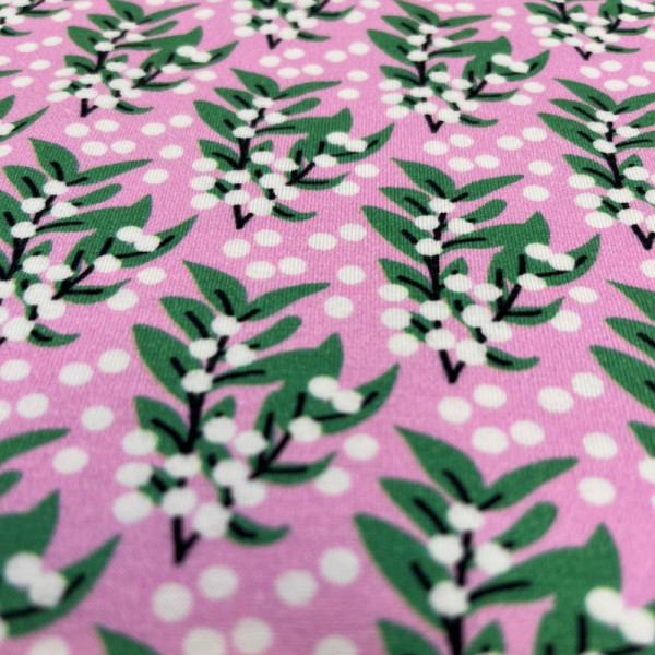 1 m Bomuldsjersey "Elderberry" by jolijou