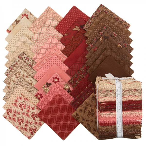 Fat Quarter Bundle “Harriet“s Handwork 1820-1840" fra moda