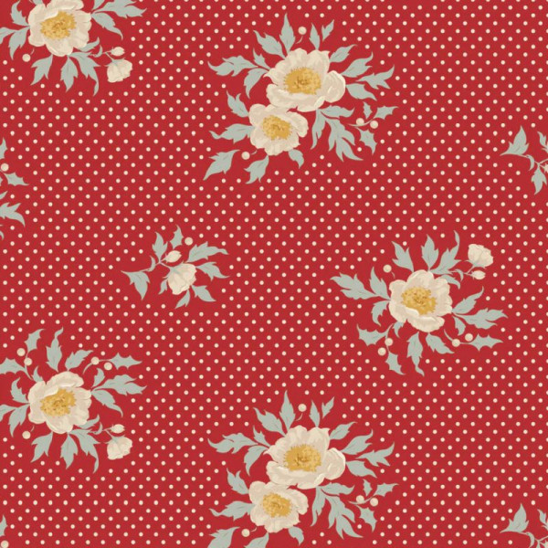 Bomuld "Joy Red" Tilda's Merry little Christmas...