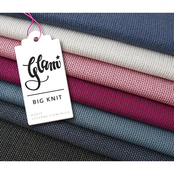 BIO-Jacquard “Big Knit Glam“