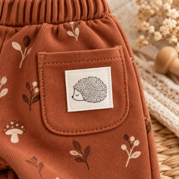 Baumwolllabel "Igel"