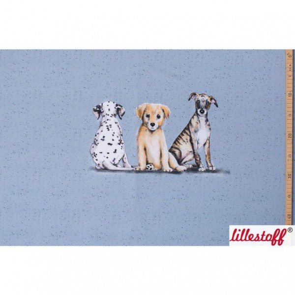 BIO-Jersey Panel "Drei Dicke Freunde" by Tante Gisi