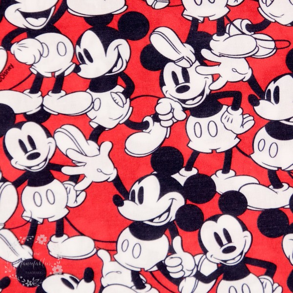 Disney-Bomuld "Mickey Mouse"