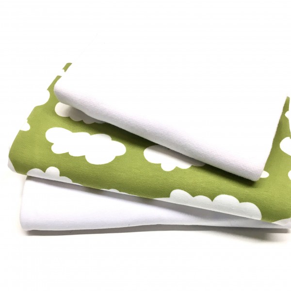 10% SPAR-PAKKE Jersey "Clouds" grøn