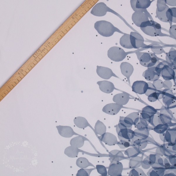 100 cm BIO-Bomuldsjersey-Panel "Wiesentraum" by enemenemeins