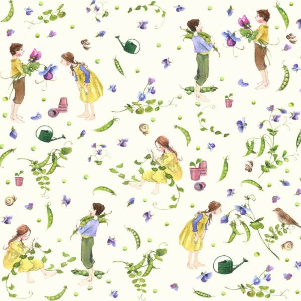 Bomuld "Pea Children"