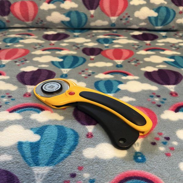 Micro-Fleece Doubleface “Ballon“