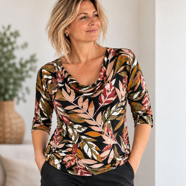 Papierschnittmuster "Wasserfallshirt" Dame Gr. 32 - 58
