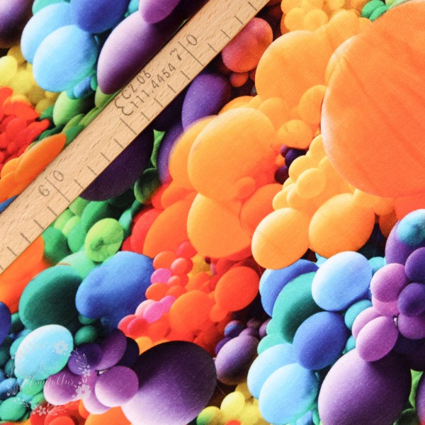 Bomuldsjersey "Bubblemania"