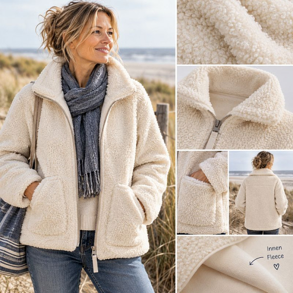Teddy-Boucle Kollektion "Teddy" mit Fleece