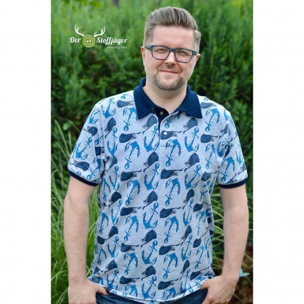 Snitmønster Farbenmix “Monsieur Polo“ str S - XXXL