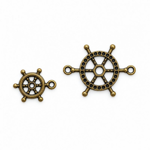 Charm kollektion "Skibsrat" messing