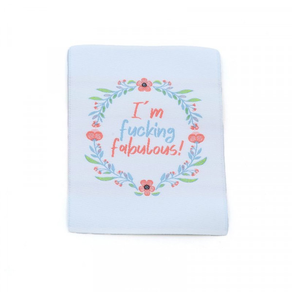 Label "Fabulous" 60 x 80 mm