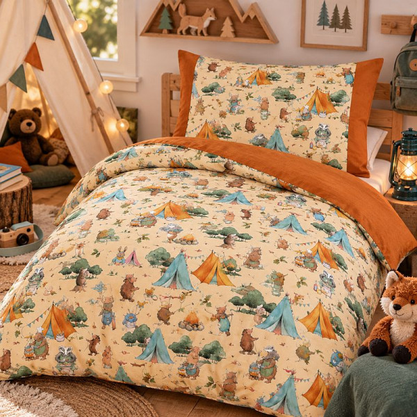 Bomuld "Campingspaß" fra acufactum
