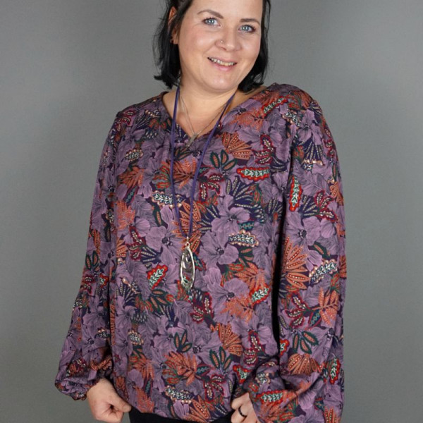 Gewebter Viscosestoff "Indian Summer" by Bienvenido Colorido