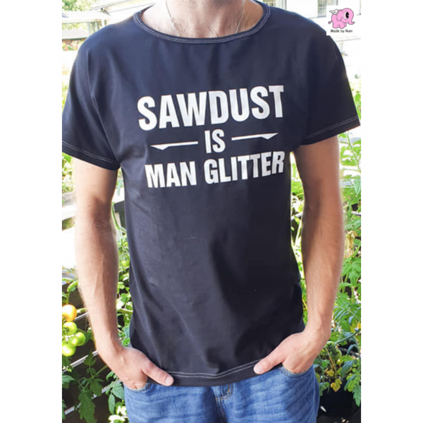 Snitmønster til mænd "T-Shirt" str S - XXXXL