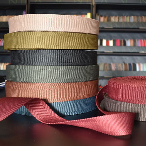 38mm Taskebånd Herringbone kollektion