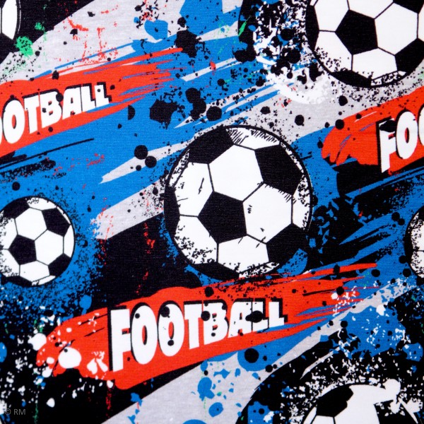 Bomuldsjersey "Football"