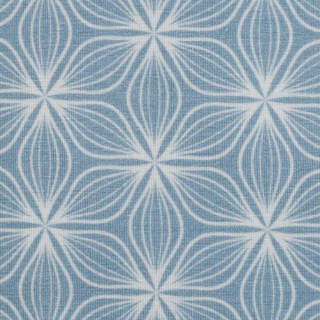 Viscose-Jersey "Puristic Flowers" by lycklig...