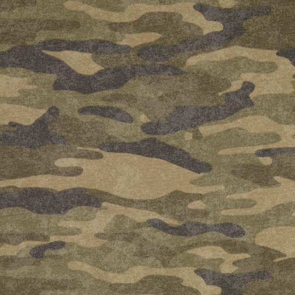 Sweat "Camouflage" braun