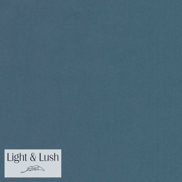 Viscose fra Light & Lush solid col.05 blå
